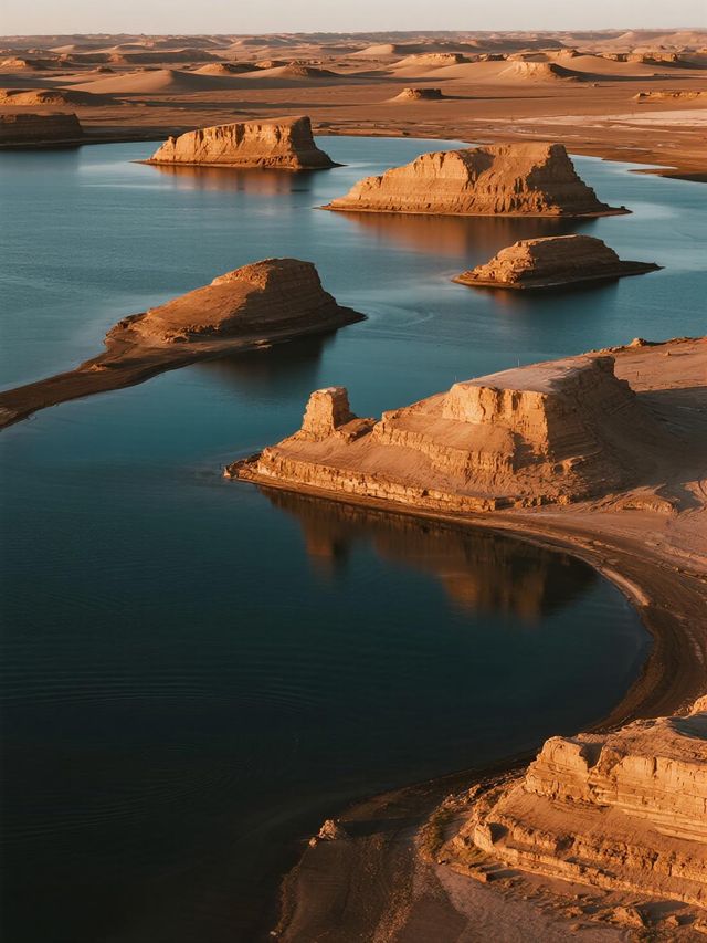帶娃挖到寶！青海小眾玩法·住房車看銀河的水上雅丹攻略​