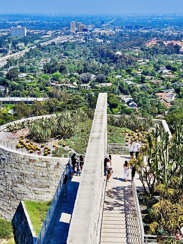 洛杉磯 盖蒂中心 格里菲斯天文台 植物園