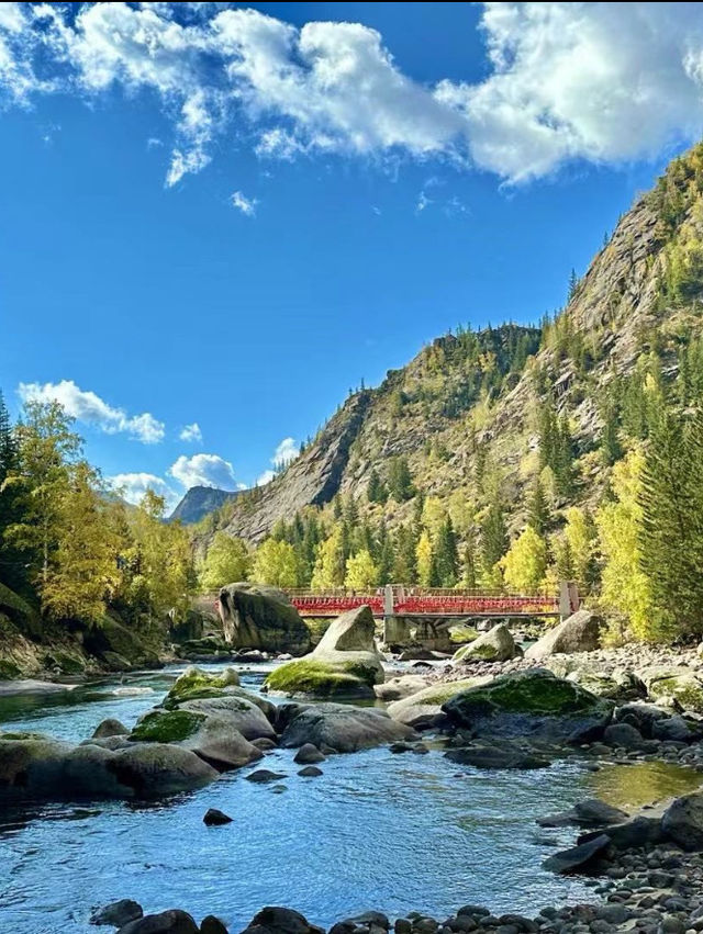 心上人我在可可托海等你新疆仙境童話世界