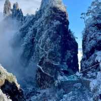 標題｜廣深1.5h閃現「冰雪莽山」#電梯直達雪山