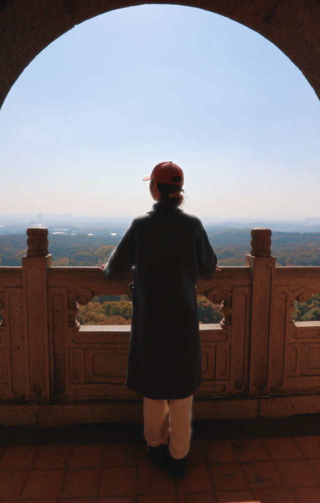 南京靈谷寺賞秋秘境