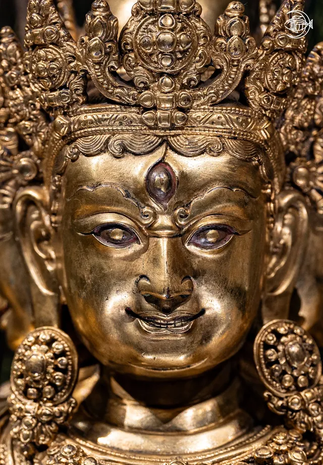 孔雀明王 上海博物館宋元明清銅器展