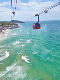 坐世界最長的跨海纜車|富國島南部親子一日