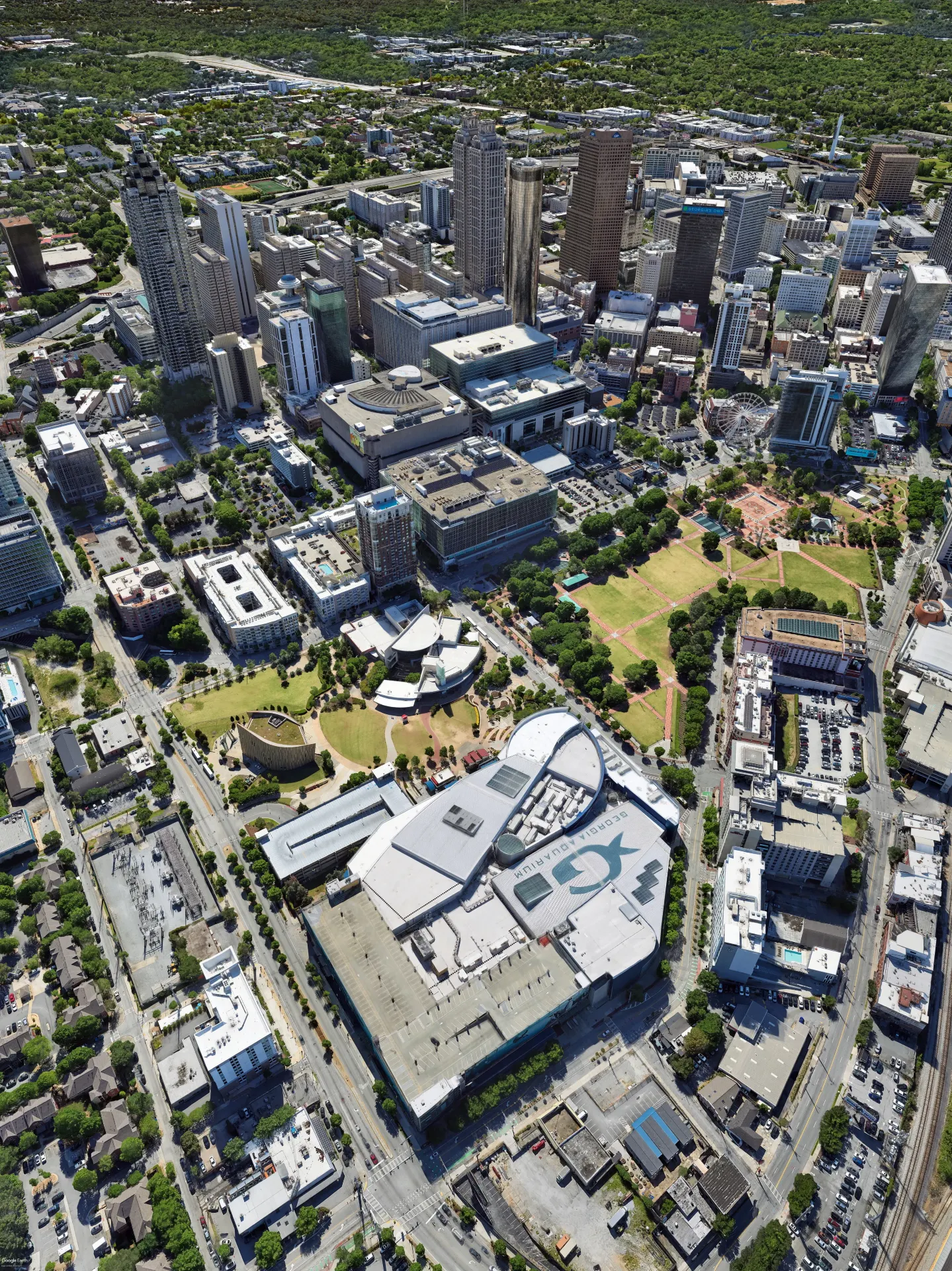 Thành phố trên bầu trời, Atlanta, Hoa Kỳ