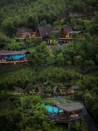 A fairytale wooden cabin deep in the bamboo forest, so cozy you won’t want to leave!