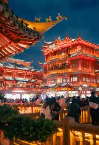 剛從豫園回來!中式審美太強了