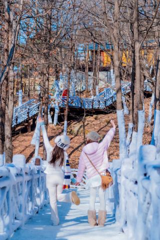 산동 린이｜귀몽 경구에서 얼음과 눈의 환상 시작, 겨울 한정 고산 동화