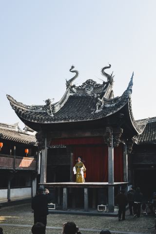 ศาลบรรพบุรุษหยูซาน: อาคารสมัยราชวงศ์ชิงที่ยังคงใช้สำหรับการแสดงงิ้วเยว่