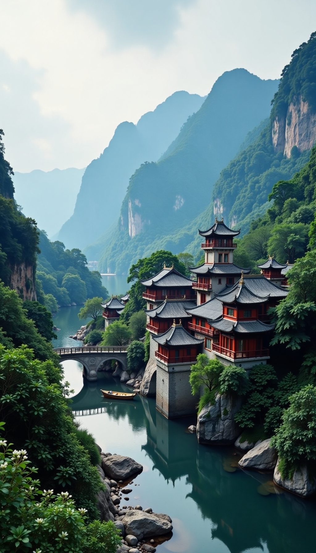 คู่มือท่องเที่ยวหมู่บ้าน Jiangxi Le'an Liukeng