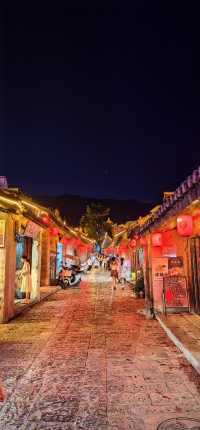 夜遊會澤古城,體驗一般,不必專程前來。