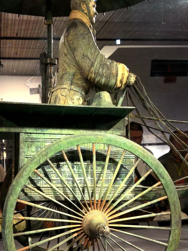 西安への旅：青銅製の戦車や馬、中国最初の皇帝である秦始皇の御用馬車