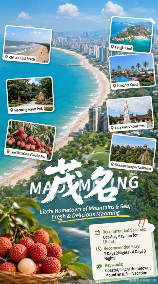 Travel to Shanhai | Shanhai lychee hometown, fresh and delicious Maoming