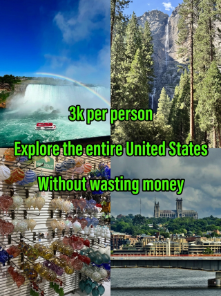 A must-see 4-day US trip guide with a budget of 3k per person