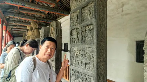 太原の純陽宮には、国外（境）への持ち出しが禁止されている国宝が2件収蔵されています — traveler post in 臨猗