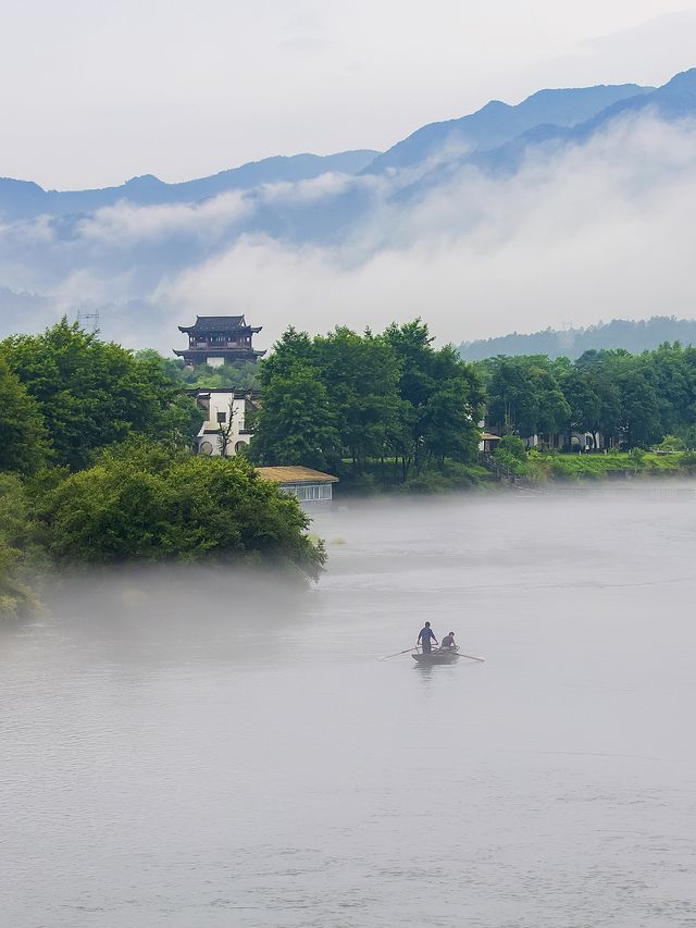 在涇縣,看見古詩詞裡的中式山水