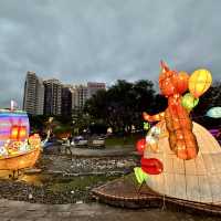 台北市政府前廣場公園的元宵燈會.非看不可