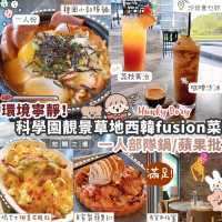 🇰🇷科學園西韓fusion菜  戶外草地環境Chill