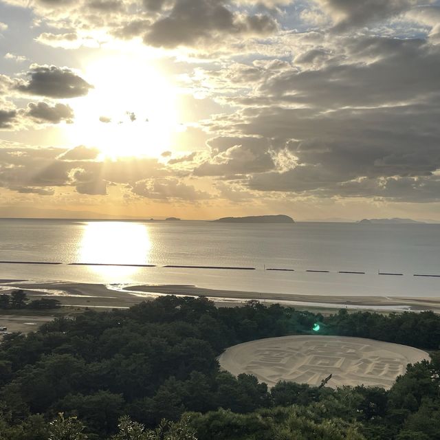 香川県　銭形砂絵