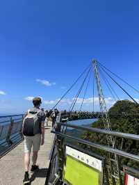 Crossing the sky at Langkawi
