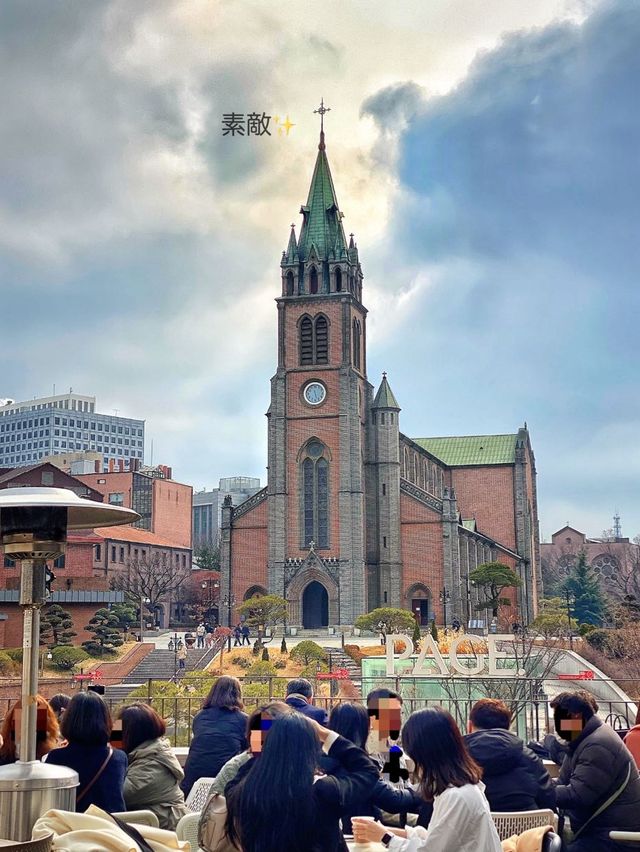 【韓国カフェ】ソウルの人気観光地・明洞‼️異国情緒たっぷりなおしゃれカフェ☕️