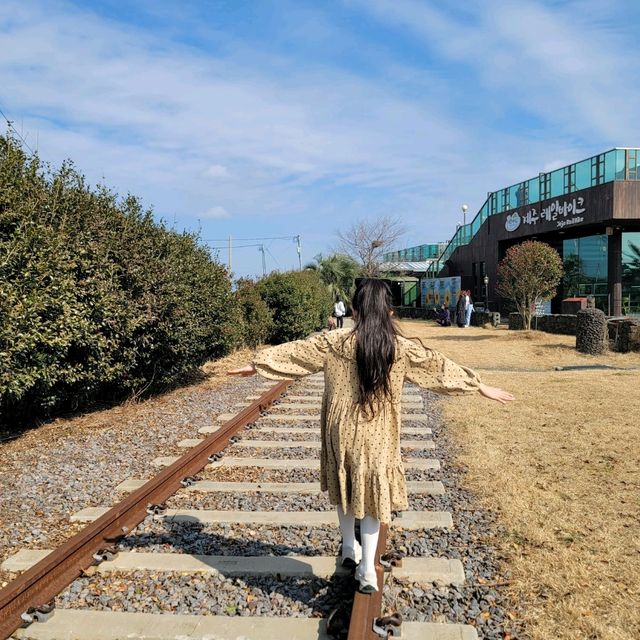 제주의 대자연을 레일바이크 타고 즐기기💕