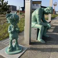 【鳥県/コナン駅(由良駅)コナンに会える街】