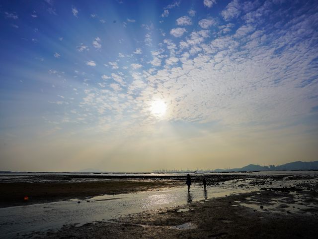 醉人日落美景🌄下白泥