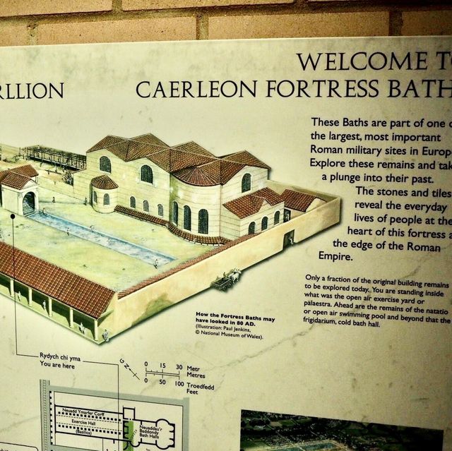 Caerleon Roman Fortress Baths - Caerleon, UK