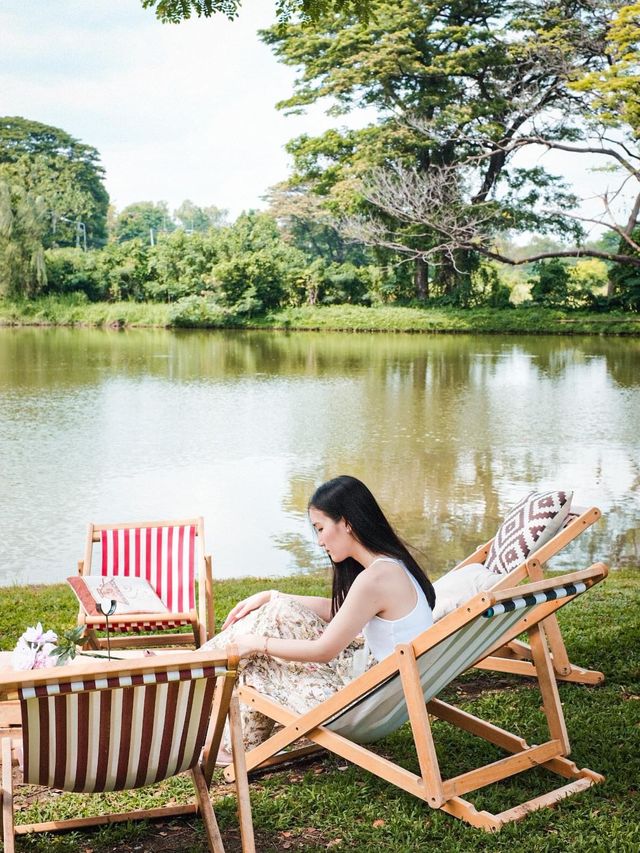Mulberry Mellow คาเฟ่ในสวนที่เสมือนหลุดไปอีกโลก