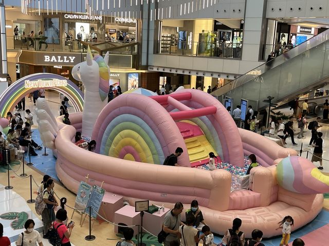 巨型獨角獸波波池 @ 沙田新城市廣場