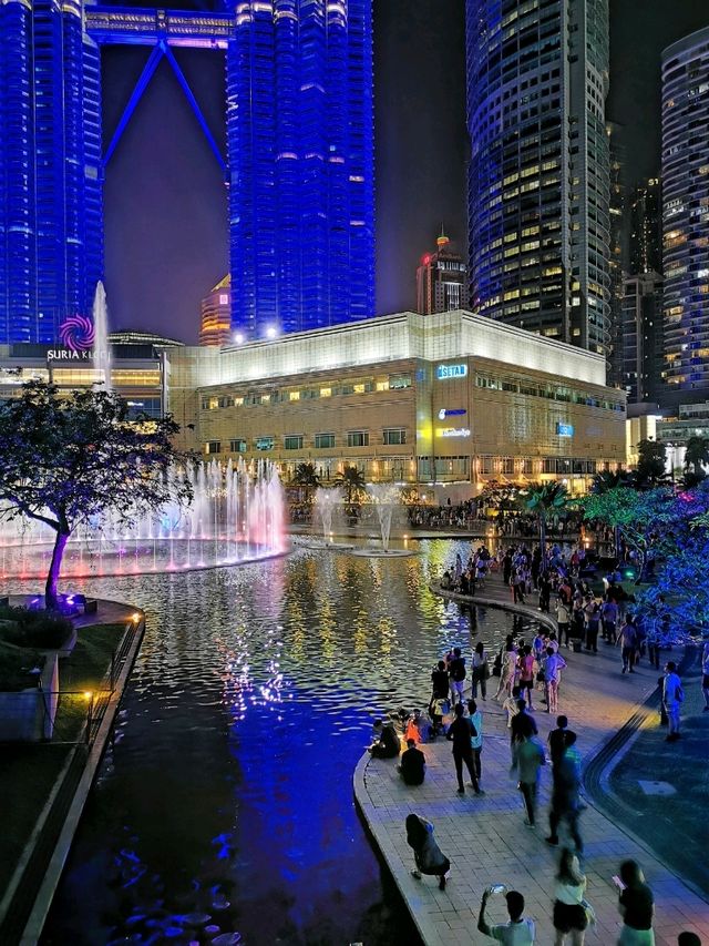 KLCC Park's night and day!