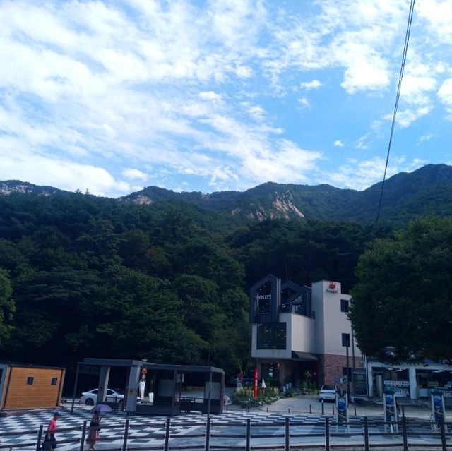 9월초가을 계룡산 국립공원 트래킹이다
