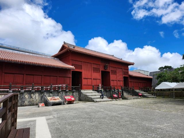 火災後的首里城
