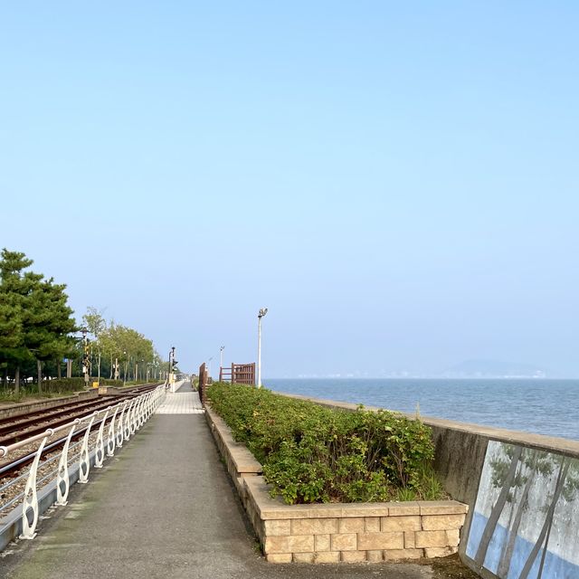 영종 씨사이드파크 바다자전거🚲🌝조개구이🦪