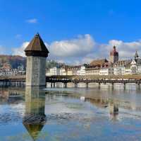 Lucerne: History on Chapel Bridge