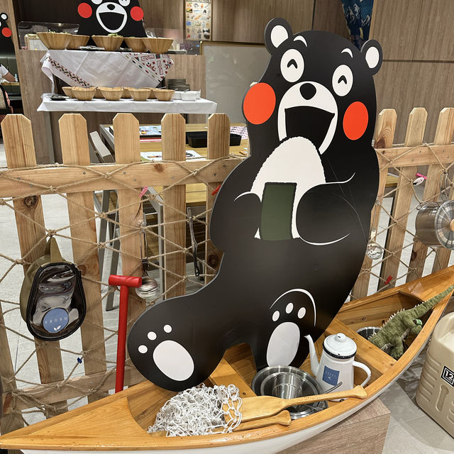 熊本熊部長駕臨日式西餐廳🥰