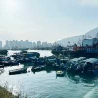 屯門青山灣海濱長廊 ， 郊外好去處 ！