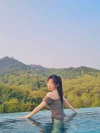 ⛰ Chosun Resort’s infinity pool with the sensibility of Mt. 