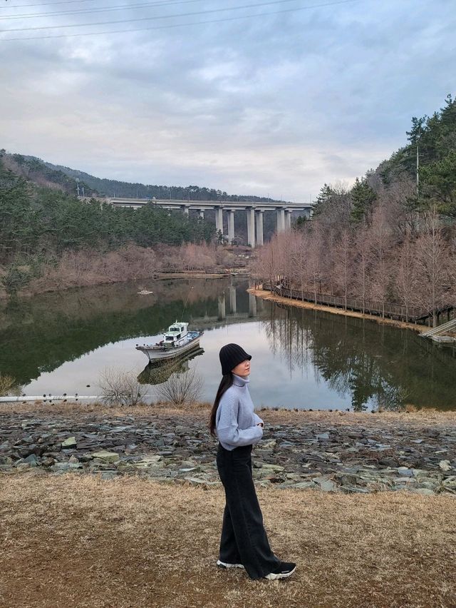 겨울에도 여전히 분위기 있는 용소웰빙공원🌳