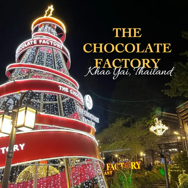 The chocolate factory สวรรค์ของคนรักช็อคโกแลต