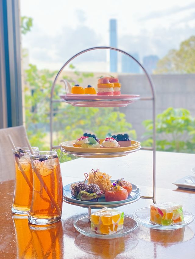 灣景國際酒店🎨全新🎨繽紛tea set☕️
