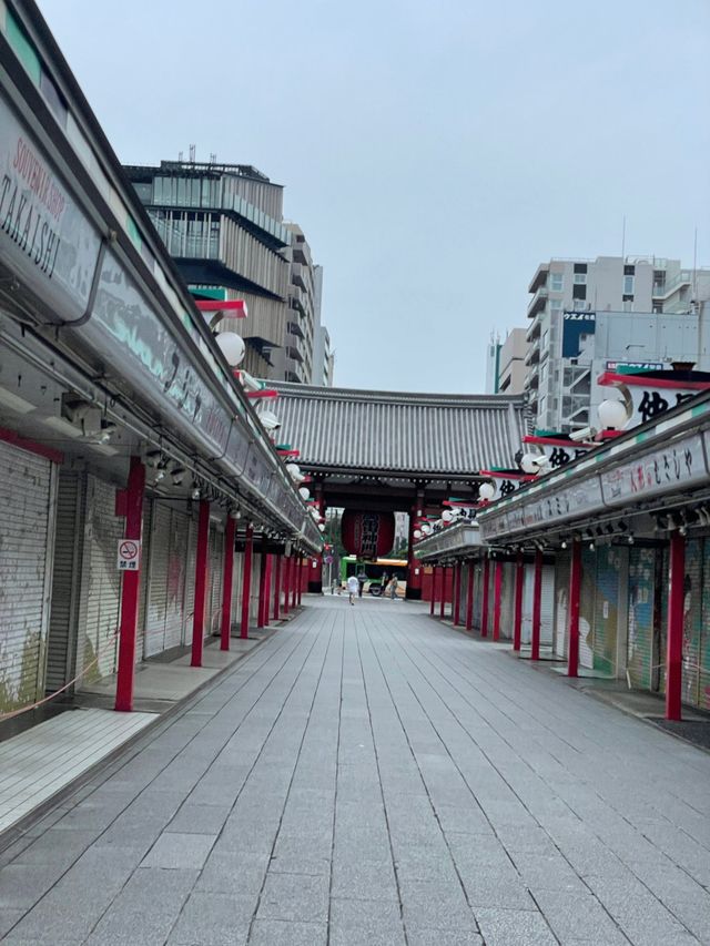 淺草超人氣景點🤩雷門淺草寺😀😍東京市區必遊👍🏻