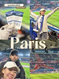 ดูบอลครั้งแรกที่ปารีส ⚽️🇫🇷