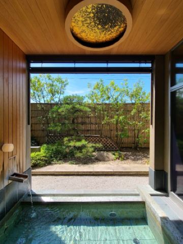 Enjoy the hot springs at Hoshino Resorts Kai Kaga