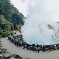 An Onsen That’s As Blue As The Ocean