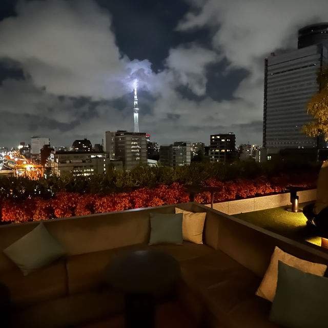 🇯🇵東京｜在天台就能眺望晴空塔的寶藏酒店