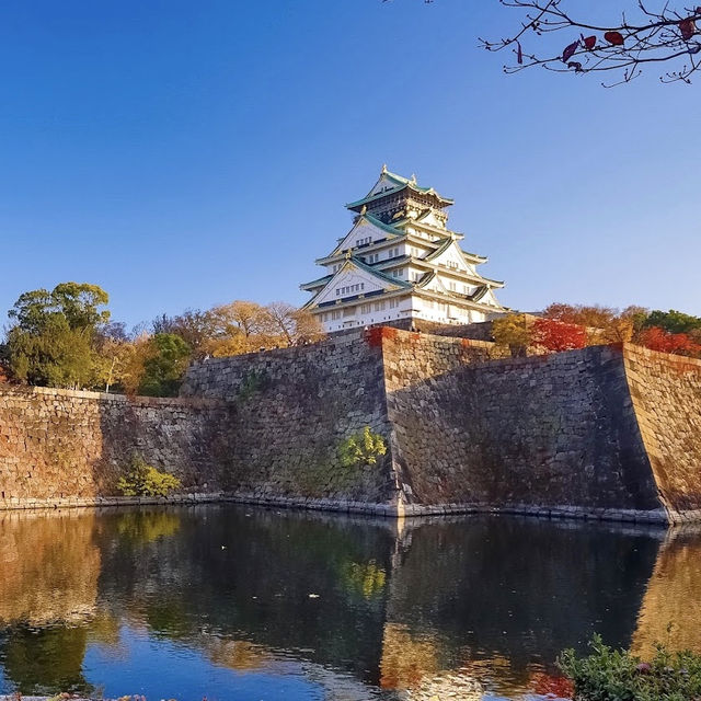 เที่ยวปราสาทโอซาก้า Osaka Castle