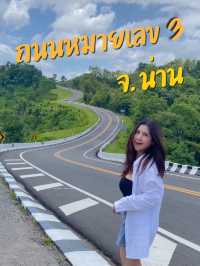 ถนนหมายเลข3 จุดเช็คอินยอดฮิต จ.น่าน