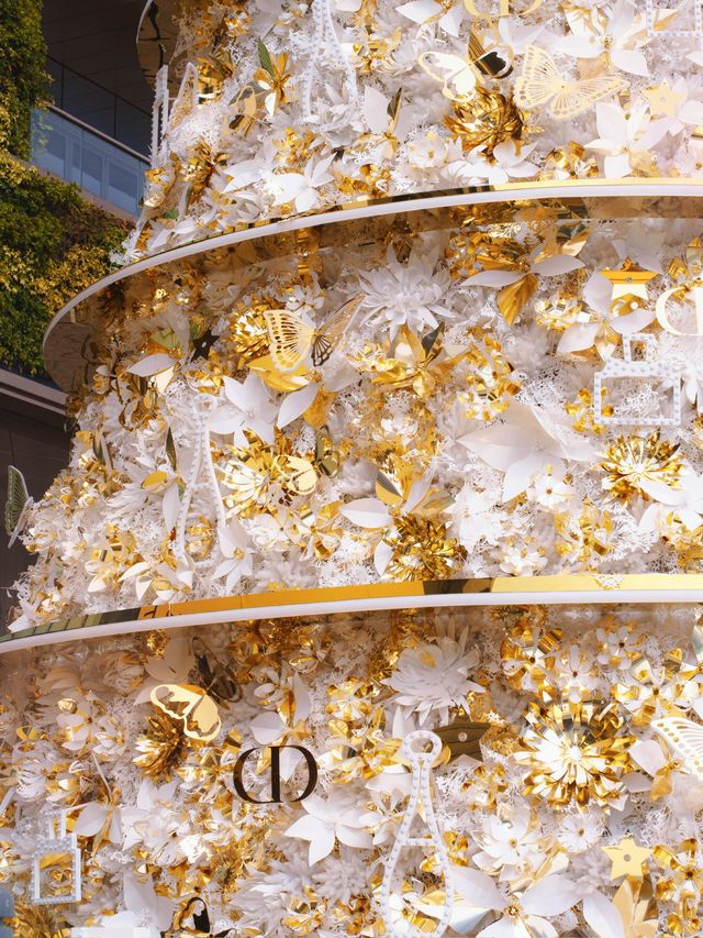 香港聖誕好去處｜K11 MUSEA Dior 聖誕樹