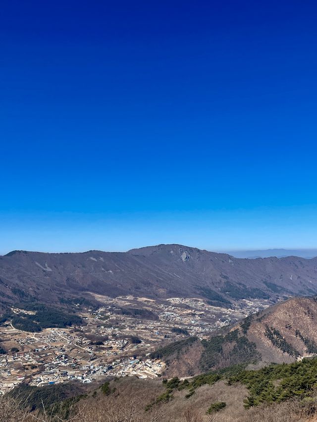영남알프스 8봉 “고헌산”